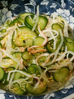 もやしとカニかまの中華風酢の物-レシピのメイン写真