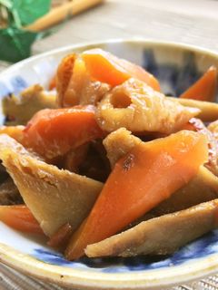 竹輪入り✿ごろごろキンピラ炒め煮-レシピのメイン写真