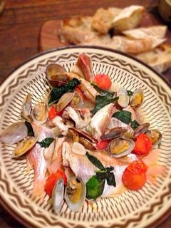 簡単白身魚のアクアパッツァ-レシピのメイン写真