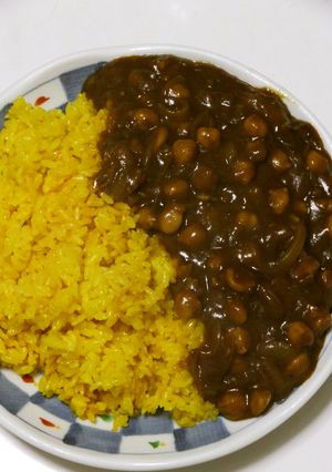 カレールーで作るスパイシーひよこ豆カレー-レシピのメイン写真