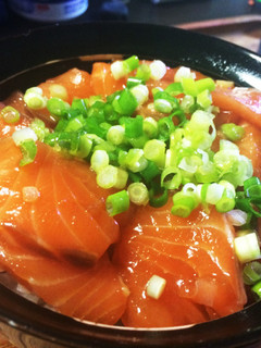 サーモン丼-レシピのメイン写真