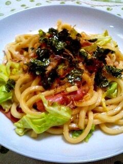 レンジで簡単! 焼きうどん-レシピのメイン写真