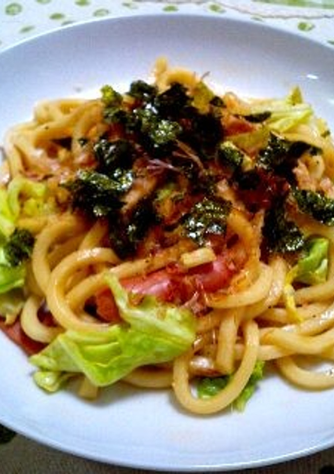 レンジで簡単！ 焼きうどん-レシピのメイン写真