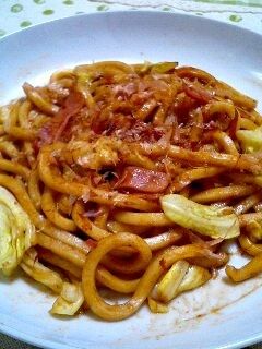 レンジで簡単!焼きうどん♡ソース編-レシピのメイン写真