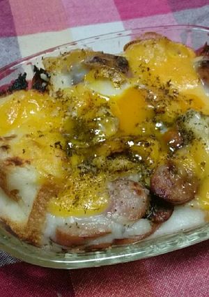 食パンとスープの素で簡単グラタン-レシピのメイン写真