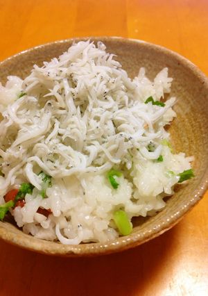 大根炊きご飯 シラス盛り-レシピのメイン写真