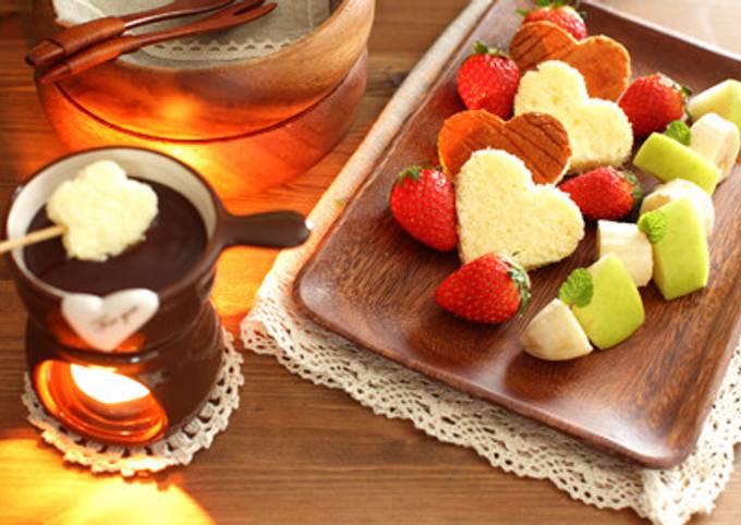 チョコフォンデュ♡苺♡うさぎ チョコフォンデュ♡苺♡うさぎ