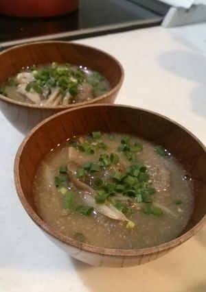 母の味◎加賀蓮根のお団子汁-レシピのメイン写真