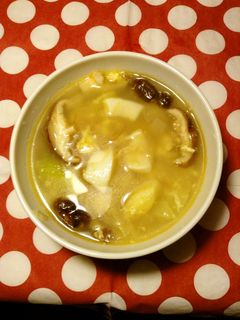 イカとネギの簡単ヘルシー中華風スープ-レシピのメイン写真