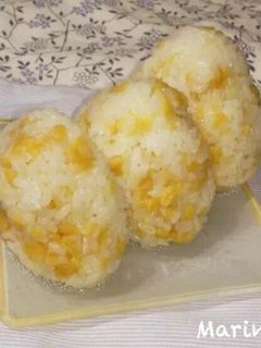 ご飯にベストマッチ!天かすおにぎり-レシピのメイン写真
