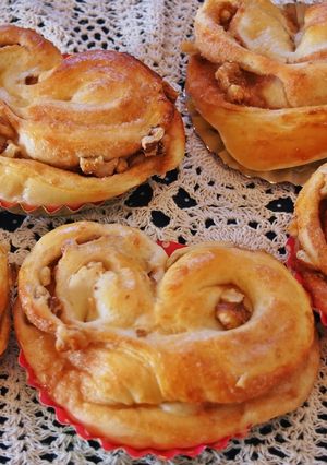 バレンタインに*ハートのシナモンロール*-レシピのメイン写真