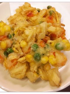 簡単で失敗なしの☆サクサクかき揚げ-レシピのメイン写真
