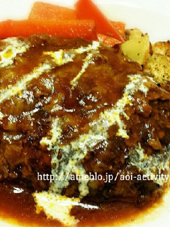 やわらか煮込みハンバーグ♡-レシピのメイン写真