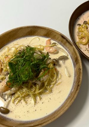 たらこパスタ-レシピのメイン写真