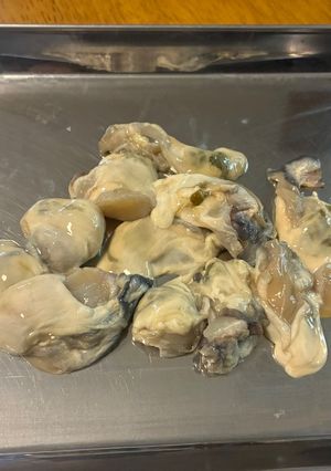 カキフライにも！カキの振り洗い-レシピのメイン写真