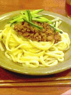 ジャージャーうどん-レシピのメイン写真