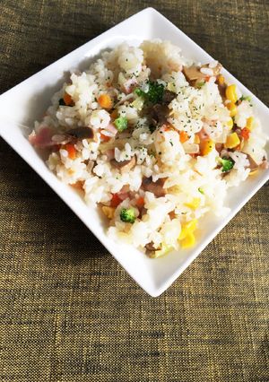 冷やご飯で出来る☆絶品！洋食店のピラフ-レシピのメイン写真
