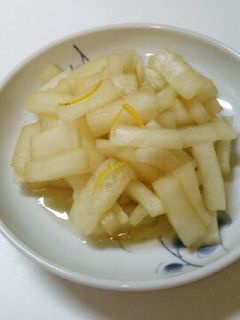 超簡単 柚子大根☆-レシピのメイン写真