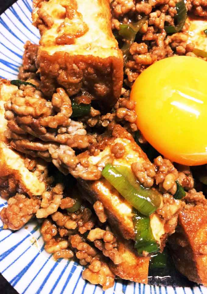 簡単厚揚げ味噌炒め-レシピのメイン写真