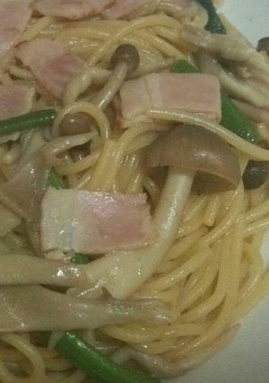きのベーほうれん草のバター醤油パスタ♡-レシピのメイン写真