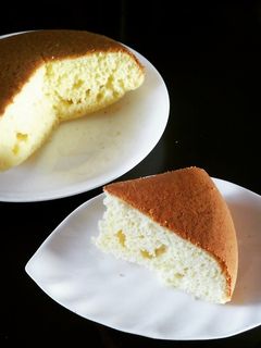 炊飯器でプレーンケーキ-レシピのメイン写真