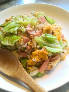 簡単♡美味い♡がっつり男飯♡きゃべつ炒飯-レシピのメイン写真