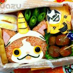 รูปของ 妖怪ウォッチ キャラ弁★節分ver