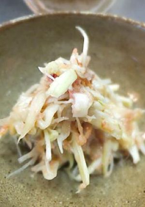 生らっきょうの酢味噌あえ-レシピのメイン写真