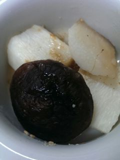 焼きしいたけと焼き長いものゴマ油かけ-レシピのメイン写真