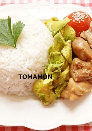 簡単✿とまモンのチキンアボカド炒め-レシピのメイン写真