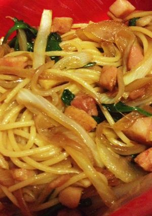 簡単バター醤油パスタ♪-レシピのメイン写真