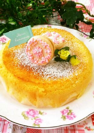 水切りヨーグルトの♡ホワイトチーズケーキ-レシピのメイン写真