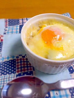 *朝ごはんに♡半熟マヨコーンココット*-レシピのメイン写真