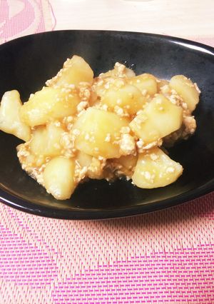 じゃがいもの鶏そぼろあんかけ-レシピのメイン写真