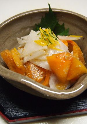 かぶと柿のなます-レシピのメイン写真