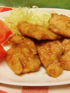 鶏胸肉の生姜焼き♪-レシピのメイン写真