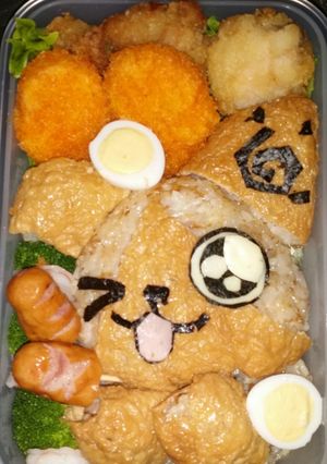 キャラ弁モンハンアイルー-レシピのメイン写真