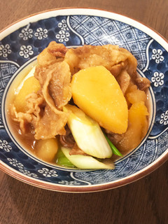 長ネギと豚の肉じゃが-レシピのメイン写真