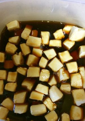 簡単おつまみ　クリームチーズの醤油漬け-レシピのメイン写真
