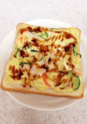 ポテサラトースト-レシピのメイン写真