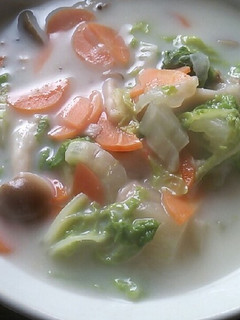 粉末スープで♪あったか白菜スープ-レシピのメイン写真