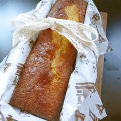 รูปของ オレンジのパウンドケーキ バレンタイン
