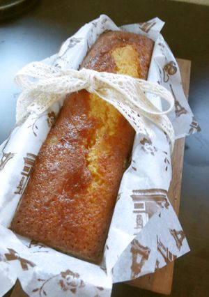 オレンジのパウンドケーキ バレンタイン-レシピのメイン写真