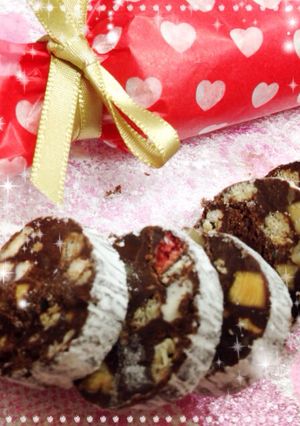 バレンタインにチョコレートソーセージ♡-レシピのメイン写真