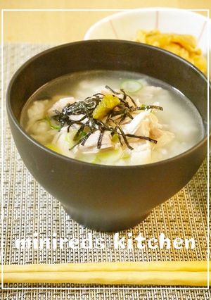 鶏塩茶漬け-レシピのメイン写真