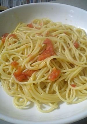 簡単トマトdeバジルパスタ-レシピのメイン写真