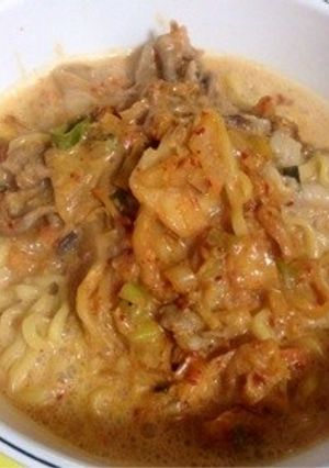 スープの素は使わない☆豆乳キムチらーめん-レシピのメイン写真