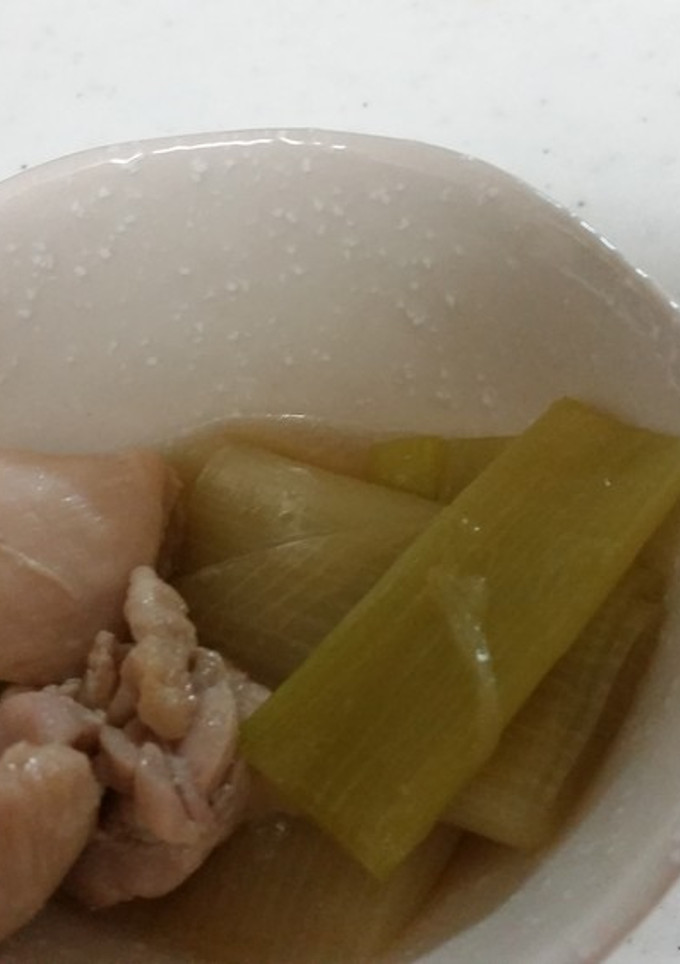 鶏肉と長ネギの煮物-レシピのメイン写真
