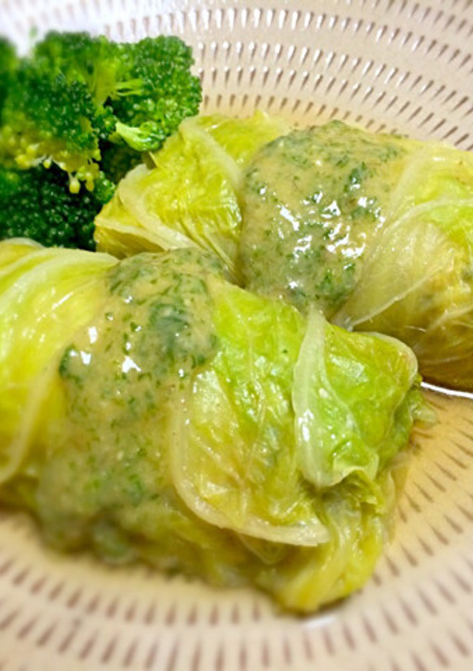 簡単！和風ロール白菜 大葉味噌ソース-レシピのメイン写真