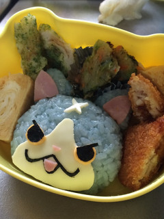 キャラ弁⋆妖怪ウォッチ⋆フユニャン-レシピのメイン写真